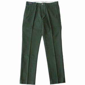 NEW Polo Ralph Lauren Chinos Pants!  Dark Green  Slim Fit 32 or 33  Inseam is 32